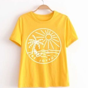 Be joyful cotton shirt